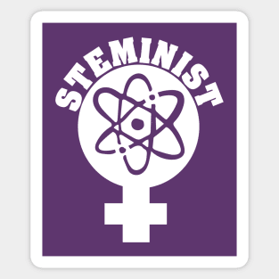 STEMINIST feminist STEM geek Sticker